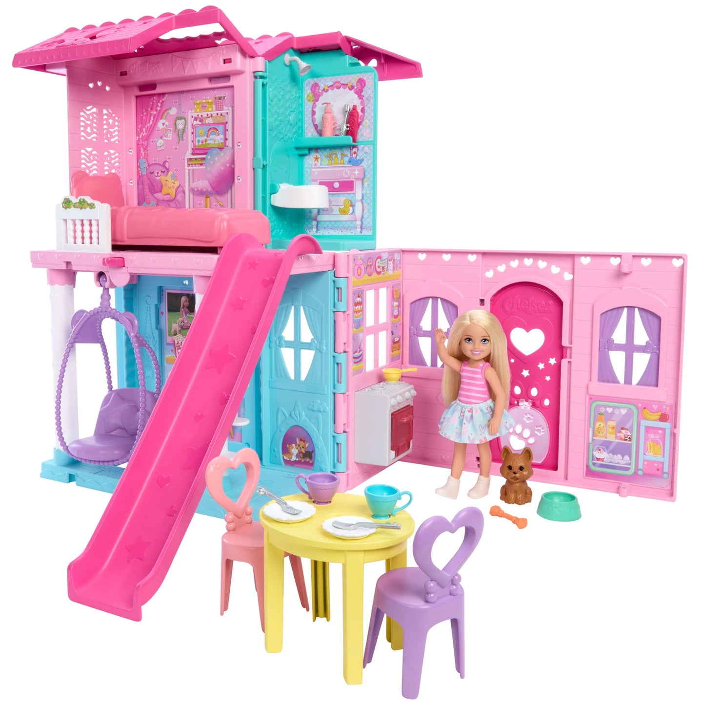 Barbie Casa de Muñecas Casa Transformable de Chelsea