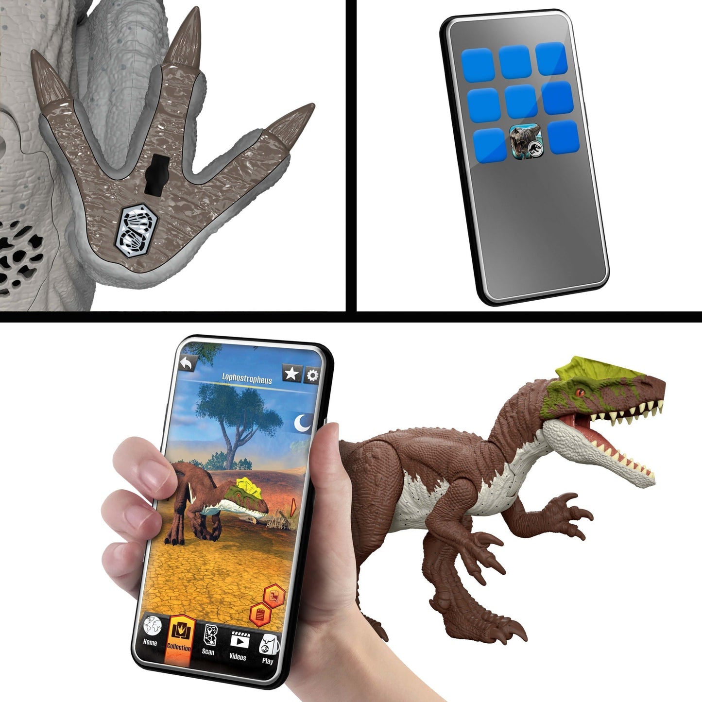 Jurassic World Dinossauro de Brinquedo Rebirth Titanosaurus