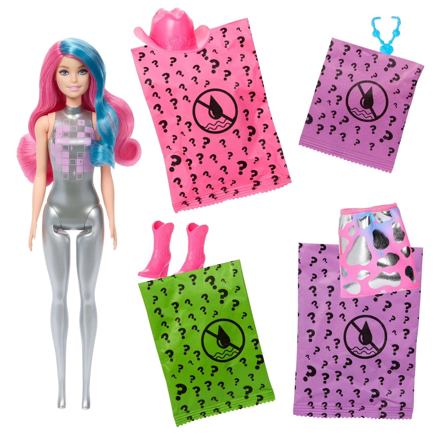 Barbie Pop Reveal Série Frappés Poupée Parfumée et Acc., Animal
