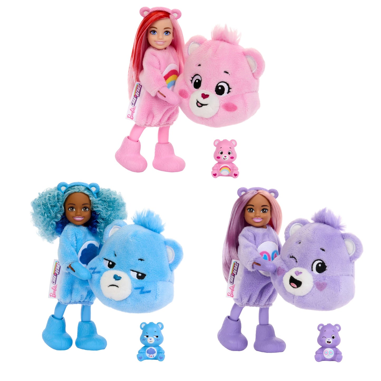 Barbie  Cutie Reveal  Chelsea  Série Les Calinours  Poupée et Acc.